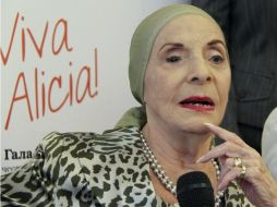 La bailarina cubana Alicia Alonso. ARCHIVO  /
