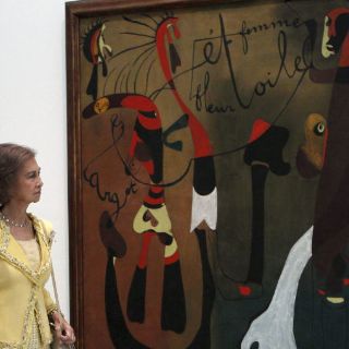 La Reina Sofía inaugura la exposición ''Encuentros con los años 30''