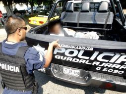 Otra de las prioridades es mejorar las condiciones de trabajo de los policías de Guadalajara. ARCHIVO  /