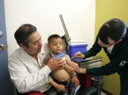 La campaña de vacunación estará vigente del 1 al 5 de octubre. ARCHIVO  /