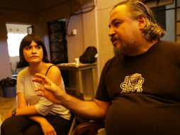 Susana Romo y Fausto Ramírez, directores de la obra.  /