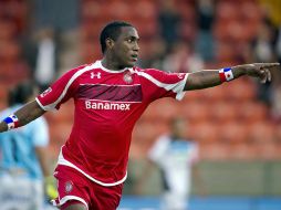 Tejeda llegó a cuatro goles en tres partidos con el Toluca. MEXSPORT  /