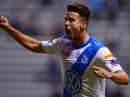 Isaac Romo fue el autor del segundo gol del partido para los poblanos. MEXSPORT  /