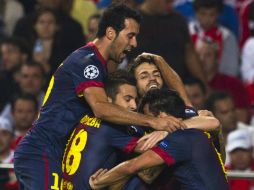 Los azulgrana no han perdido en los últimos nueve partidos que han disputado. ARCHIVO  /