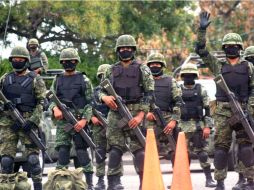 Reconocen al Ejército como una de las instituciones más sólidas en el país. ARCHIVO  /