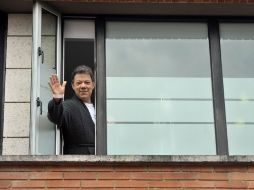 Juan Manuel Santos, comentó desde su ventana de hospital, que sus médicos le recomendaron tomar con calma sus funciones. NOTIMEX  /