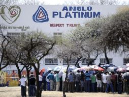 Anglo American Platinum justificó que las huelgas han tenido un costo de 82 millones 300 mil dólares en pérdidas. AFP  /
