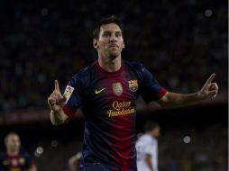 El futbolista argentino Lionel Messi dijo que Trabaja día a día para dar lo mejor. ARCHIVO  /