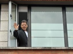 El presidente de Colombia, Juan Manuel Santos, podrá abandonar el hospital el sábado. ARCHIVO  /