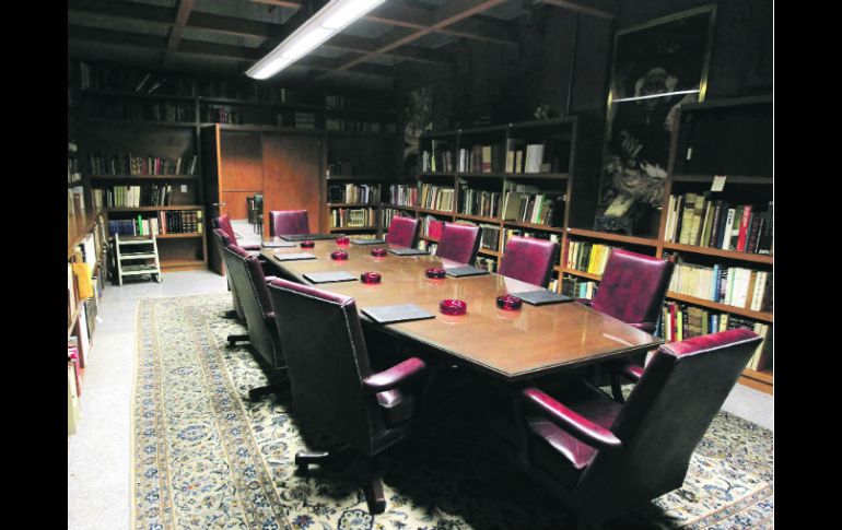 Memoria. La biblioteca de Don Jorge Álvarez del Castillo fue recreada en la Juan José Arreola.  /