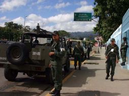 Unos 139 mil militares serán los encargados de garantizar la seguridad. NTX  /