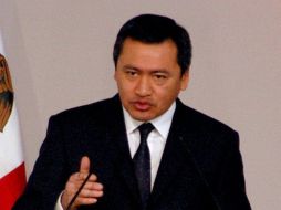 Osorio Chong subrayó que quieren bajar de manera importante el número de muertos. ARCHIVO  /