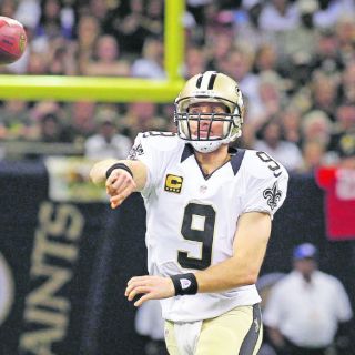 Drew Brees va por el récord de Unitas