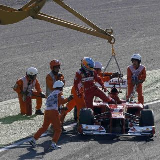 Fernando Alonso y la ''mala suerte''