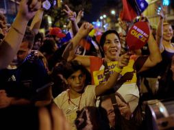 El jefe de campaña de Chávez pidió que después de esta jornada gloriosa, los venezolanos acaten la normativa electoral. AP  /
