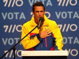Para saber ganar hay que saber perder, expresó el candidato presidencial de la oposición, Henrique Capriles. EFE  /