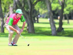 Certero. Sebastián Vázquez finalizó con una tarjeta de 199 golpes, 15 debajo del par.  /