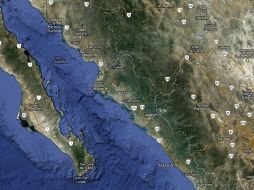 El sismo tuvo su epicentro a 92 kilómetros al suroeste de Los Mochis en Sinaloa, en el Golfo de California. ESPECIAL  /