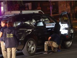 El saldo fue de tres agresores muertos, uno herido y un polícia estatal lesionado. ARCHIVO  /