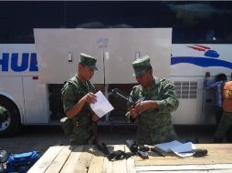 El Ejército también destacó el aseguramiento de armas de fuego, cartuchos, granadas, entre otro tipo de armamento.  /