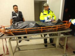 El cuerpo fue trasladado a la morgue del municipio de Talpa de Allende.  /