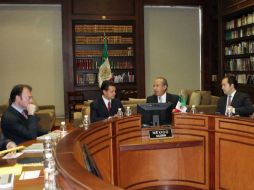 La reunión fue sobre temas económicos. ESPECIAL  /