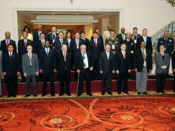 Conferencia de Ministros de Defensa de las Américas, en el Hotel Conrad de Punta del Este, Uruguay. XINHUA  /
