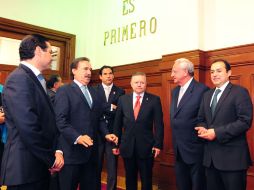 Se trató de una reunión de cortesía. NTX  /