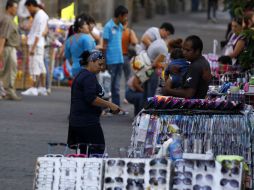La problemática del comercio ambulante en el Centro Histórico es un tema pendiente de varias administraciones tapatías.  /