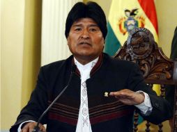 Evo Morales aludió al revolucionario al dedicarle el triunfo electoral de su colega y aliado de Venezuela, Hugo Chávez. EFE  /