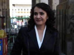 La senadora perredista Dolores Padierna. Para su partido, la subcontratación ''mina los derechos de los trabajadores''. ARCHIVO  /
