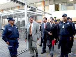 El alcalde de tapatío, Ramiro Hernández dio a conocer su objetivo por hacer crecer el cuerpo policial del municipio. ESPECIAL  /