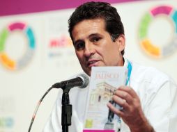 Miguel González insistió en que el turismo ha ido en plan ascendente en Jalisco, luego de un periodo muy crítico en 2009. ARCHIVO  /