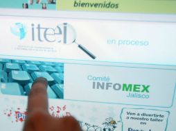 El sitio web de Infomex Jalisco estará deshabilitado hasta el primero de noviembre de 2012, así se informa el Itei. ARCHIVO  /