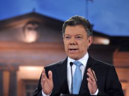 Santos quiere llegar a un acuerdo sobre al menos un punto antes de junio de 2013, de no ser así, suspenderá la negociación. ARCHIVO  /