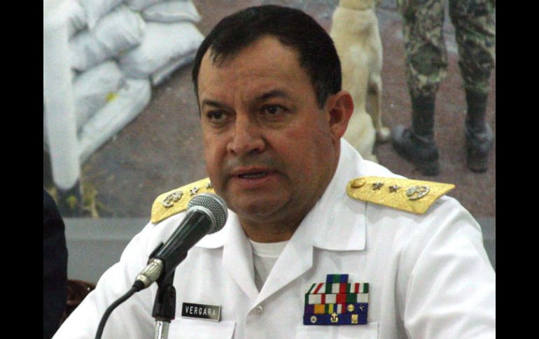 José Luis Vergara, vocero de la Semar. ARCHIVO  /