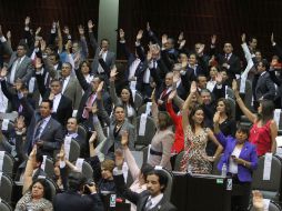 La Cámara de Diputados debate en torno a la controversia constitucional para presentar a la Suprema Corte. ARCHIVO  /