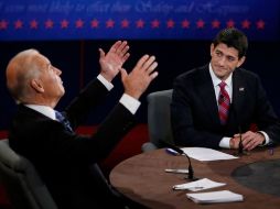 El vicepresidente de Estados Unidos, Joseph Biden, y el candidato republicano Paul Ryan. REUTERS  /