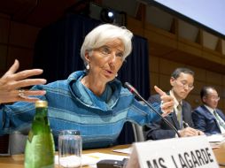 La directora gerente del Fondo Monetario Internacional (FMI), Christine Lagarde. EFE  /