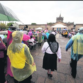 ''La Generala'' cumple: lluvia le da la bienvenida a la Romería