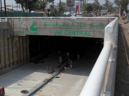 En la construcción de los dos túneles de Avenida Vallarta se invierten 140 millones de pesos del fondo del Consejo Metropolitano.  /