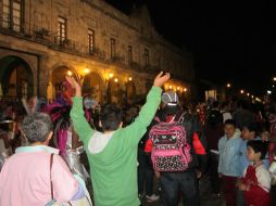 Se estima que se reciba a la imagen de la Virgen en los Arcos de Zapopan alrededor de las 10:00 horas.  /