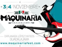 Maquinaria Fest llega a nuestro país con la finalidad de consolidar un proyecto musical de alcance internacional. ESPECIAL  /