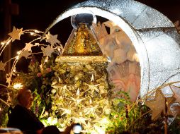 Cientos de miles de fieles acompañaron a la Virgen de Zapopan en la Romería 2012, de la Catedral a la Basílica de Zapopan.  /