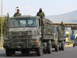 La Sedena detalló que este sujeto fraguó el asesinato de 14 integrantes de una célula delictiva el 9 de agosto. ARCHIVO  /