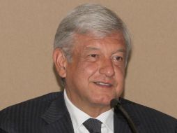Insistió que el Movimiento de Regeneración Nacional tendrá como principal objetivo lograr una revolución de las conciencias. ARCHIVO  /