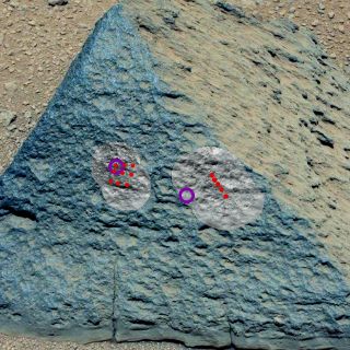 Curiosity descubre una extraña roca en Marte