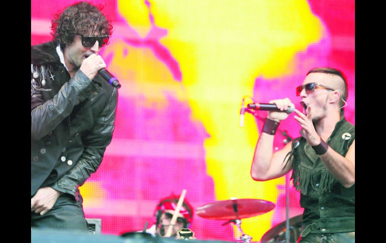 Juntos. Illya Kuriaki & The Valderramas presentó algunos temas de Chances en el Vive Latino.  EL UNIVERSAL  /