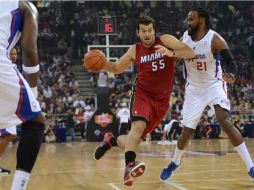 El anuncio fue formulado mientras los equipos de la NBA Miami Heat y Los Angeles Clippers disputaban un partido. AFP  /
