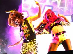 Redfoo deleitó a sus seguidores con temas como ''I'm in Miami trick'' y ''La la la''. EL UNIVERSAL  /